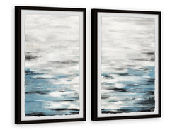 Reflective Sea Diptych